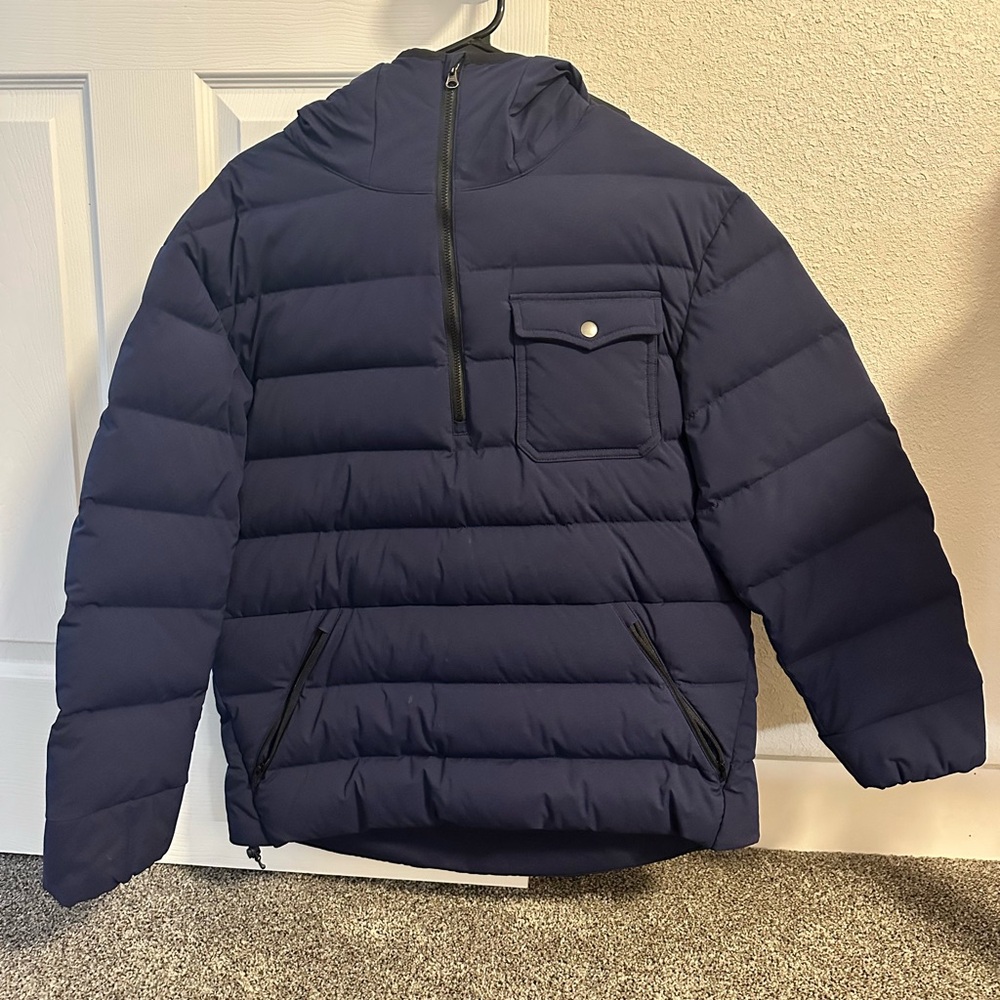 Men's Navy Puffer Jacket